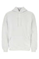 Vtmnts White Cotton Blend Oversize Sweatshirt