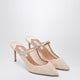 Aquazzura Voile Mule 75 Powder Pink