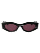 Valentino Garavani Blk - Gld Acetate Sunglasses