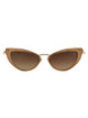 Valentino Garavani Light Gold Titanium Sunglasses