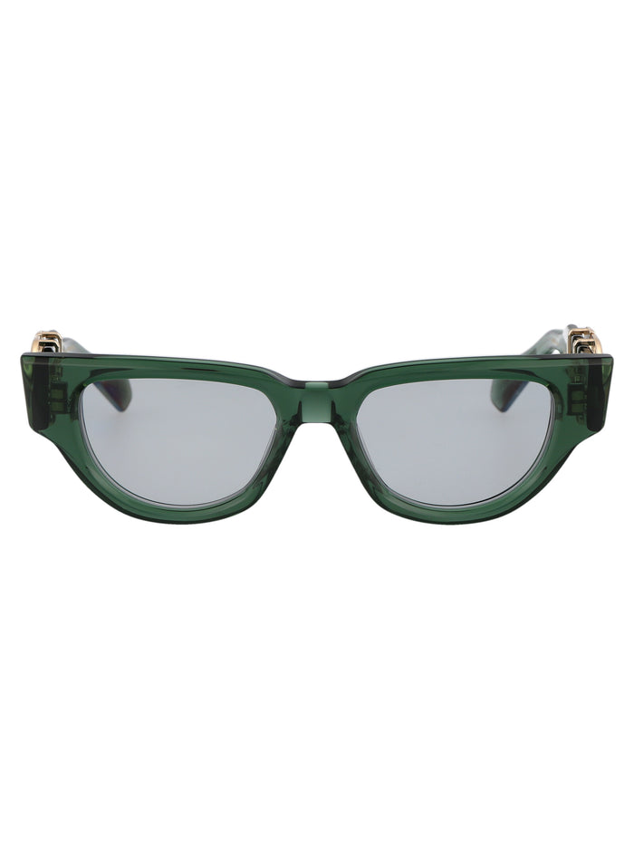 Valentino Garavani Grn - Gld Acetate Sunglasses