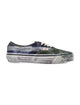 Vans Vans Authentic Premium Low-Top Sneakers - Green And Blue