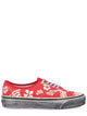 Vans Red Textile Sneakers