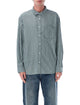 Vans Vans Moss Premium Dobby Stripe Long Sleeve Shirt