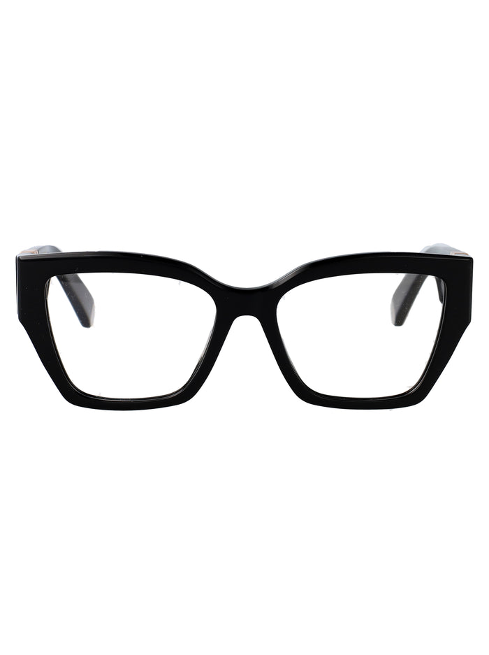 Philipp Plein Nero Lucido Acetate Glasses