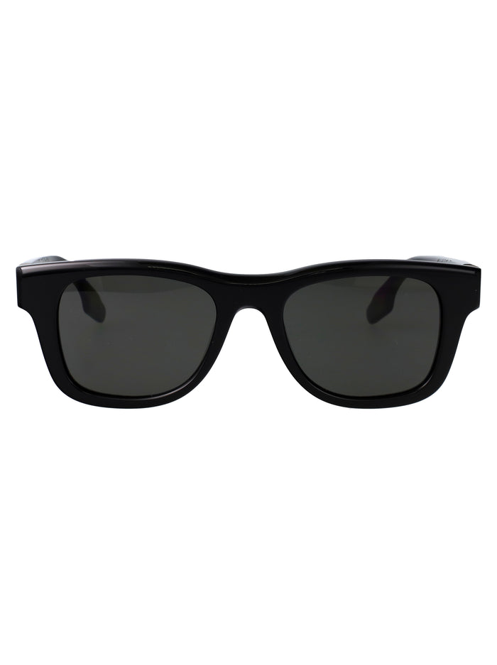 Vision Of Super -Bs/Grey  Black Grey Acetate Sunglasses