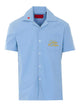 Vision Of Super Light Blue Bowling Shirt