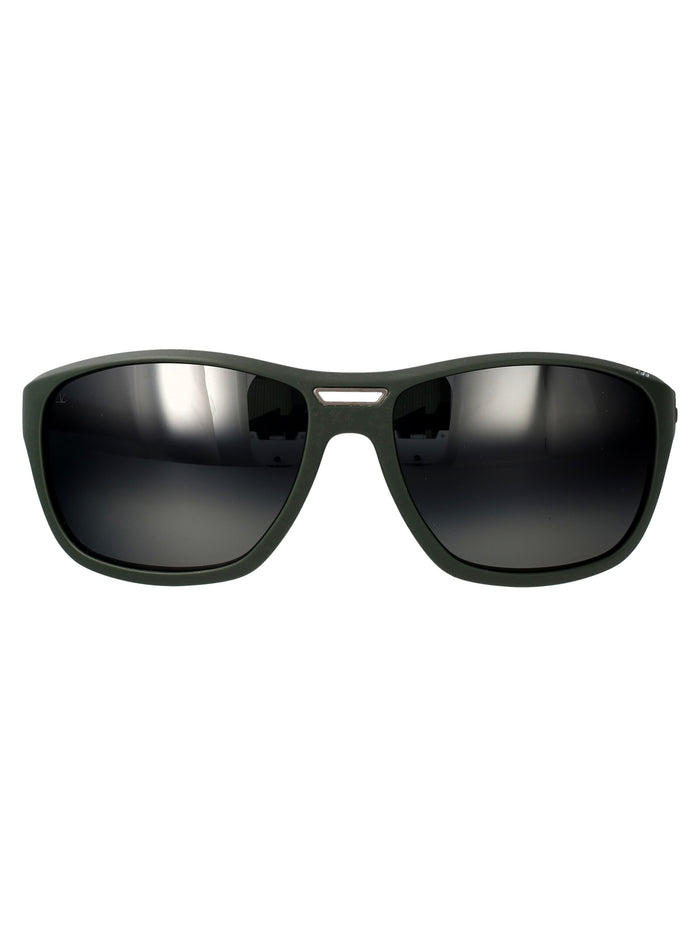 Vuarnet Matte Green Grey Injectate Sunglasses