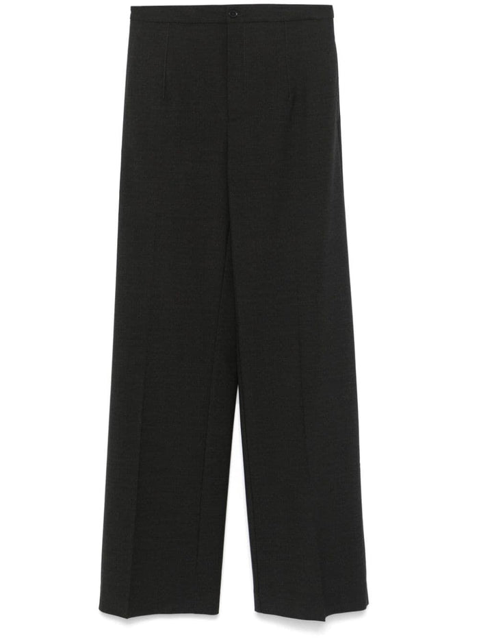 Loulou Studio Grey Virgin Wool Elastane Pants