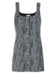 Ganni Tweed Dress