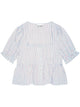 Ganni Striped Blouse