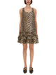 Ganni Animalier Organic Cotton Dresses
