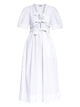 Ganni Washed Tie Strap Midi Dress