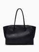 The Row Marlo 14 Lat. Bellows Bag Black