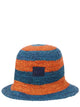 Paul Smith Blue Raffia Straw Hat