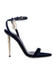 Tom Ford Tom Ford Velvet Padlock Sandals