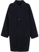 Sofie D Hoore "Carmine" Long Jacket With Collar And Buttons