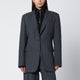 Our Legacy  Grey Wool-Blend Single-Breasted Jacket