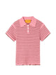 Guest In Residence Smocked Shrunken Polo