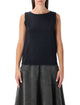 Our Legacy Our Legacy Black Lounge Jersey Top With Laser-Cut Back
