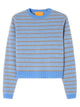 Guest In Residence Pebble Stripe Shrunken Crew