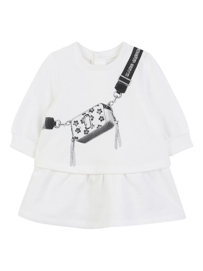 Marc Jacobs Graphic-Print Layered Dress