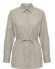 Liu Jo Grey Tie Fastening Shirt