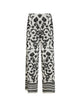 Liu Jo Grey White Logo Print Hooded Trousers