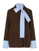 Liu Jo Sacher Brown Cotton Jacket