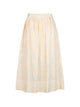 Liu Jo Natural Flower Print Cotton Skirt