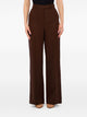 Liu Jo Sacher Brown Cotton Trousers