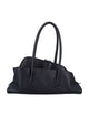 The Attico Calf Leather Asymmetric La Passeggiata Tote Bag