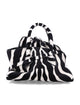 The Attico The Attico Top Handle "La Passeggiata Mini" Zebra