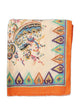 Etro Patterned Silk Scarf