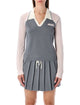 Casablanca Long Sleeve Tennis Polo Shirt
