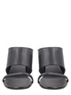 Paloma Wool Black Leather Sandal