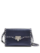 Valentino Garavani Valentino Garavani Rockstud Small Shoulder Bag In Laminated Leather With Cabochon Stones