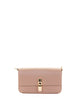 Furla Light Brown Leather Flap Bag