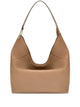 Furla Beige Textured Leather Shoulder Bag