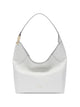 Furla White Calfskin Leather Bos Taurus Handbag