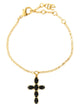 Dolce & Gabbana Crystal Cross Bracelet