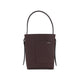 Valextra Amaranto Calf Leather Small Bucket Bag