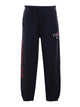 Willy Chavarria Black Welcome To America Sweatpants