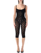 The Attico The Attico Black Lace Overall