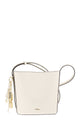 Furla Cream White Adjustable Strap Bag