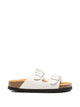 Woolrich Two Bands Leather Sandals