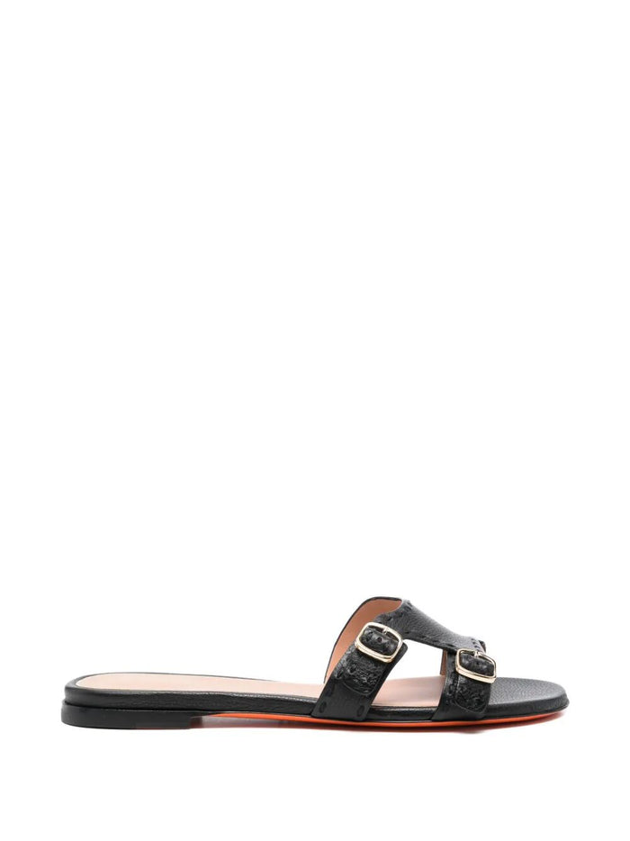 Santoni "Didi" Slippers Flat