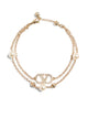 Valentino Garavani Vlogo Signature Pearl Bracelet