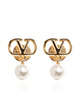 Valentino Garavani Vlogo Signature Pearl Earrings
