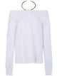 Darkpark "Erin" Necklace Off Shoulder Top